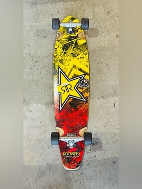 Rockstar Energy 40in Longboard Skateboard Complete